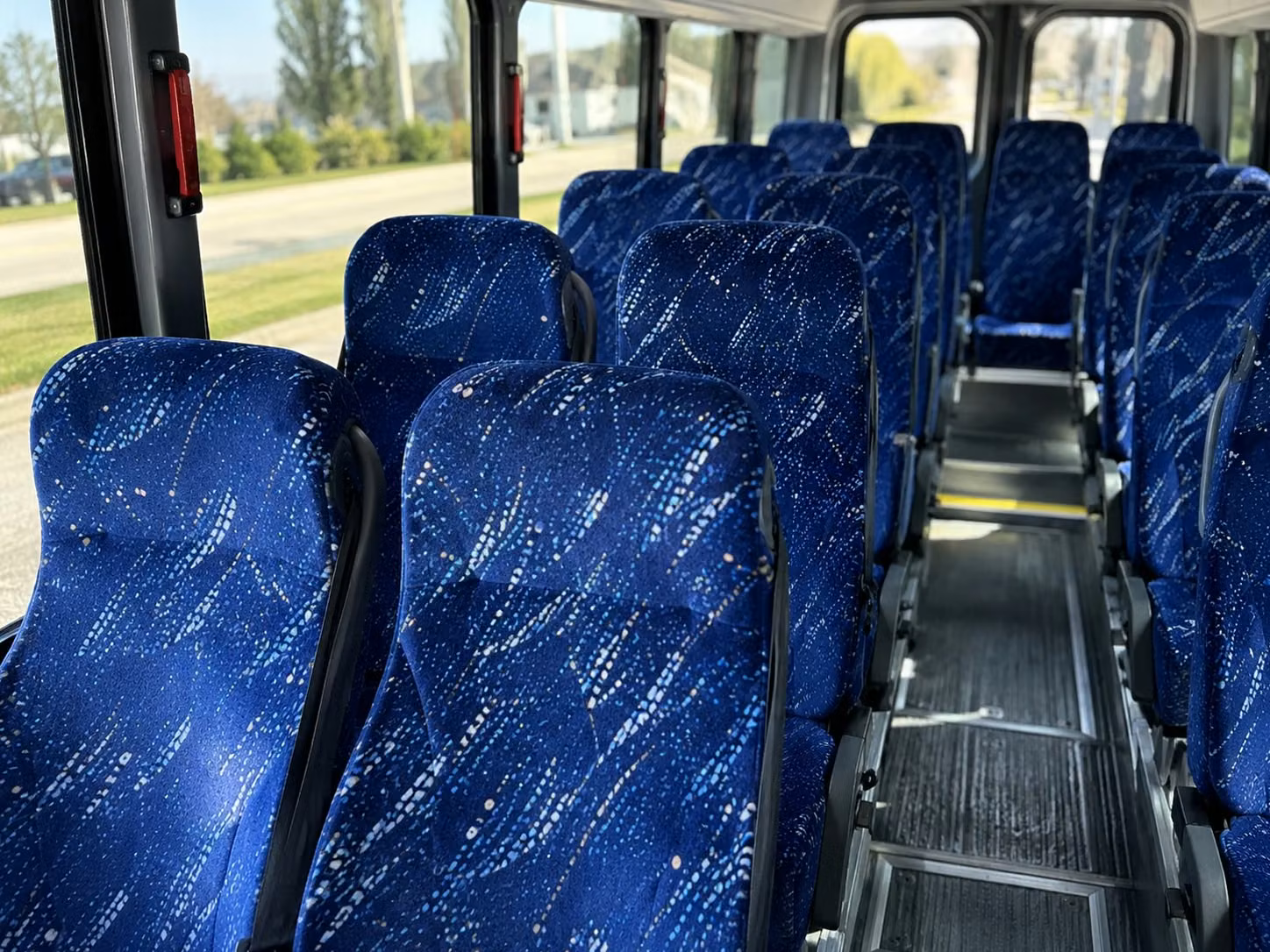18 passenger minibus inside