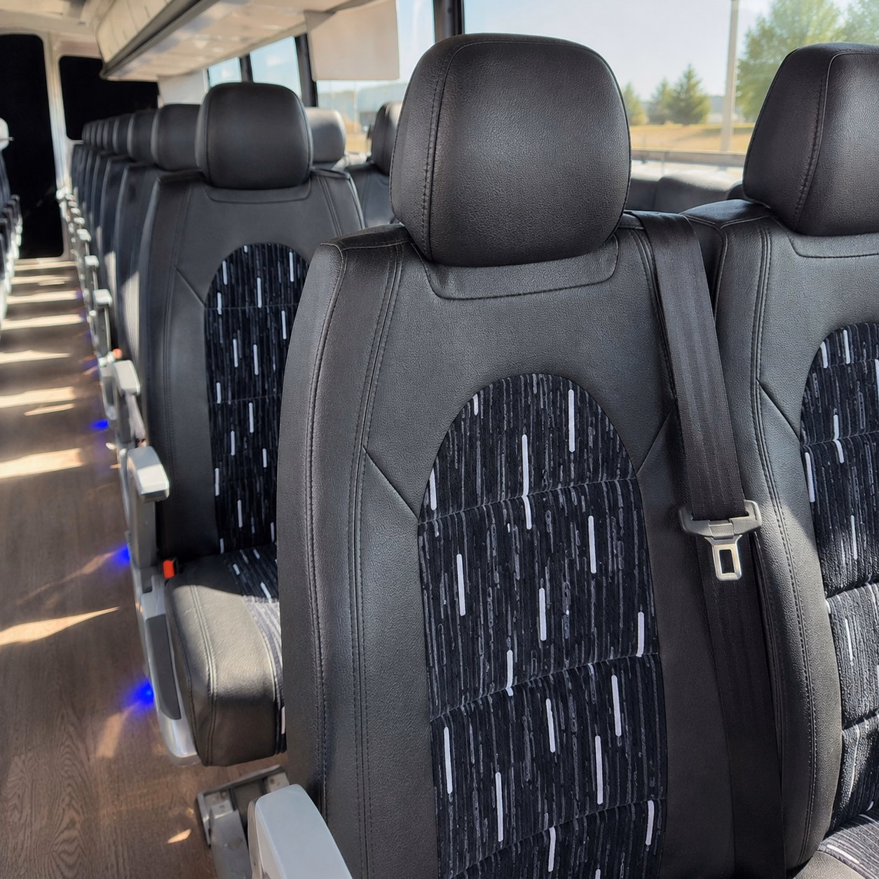 kent 56 passenger charter bus rental