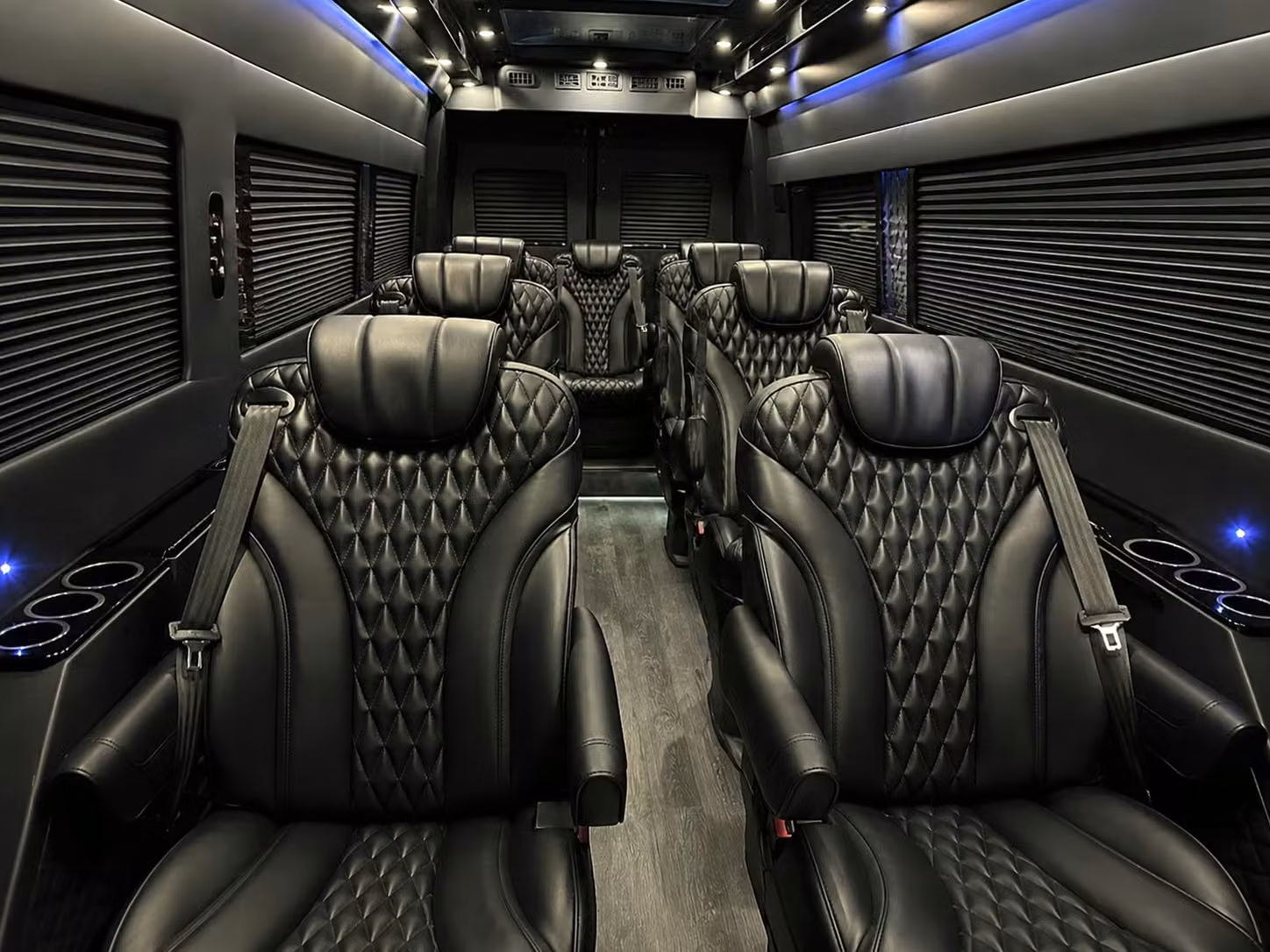 sprinter van with driver interior